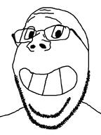 autism bean_mouth calarts glasses smile tag variant:gapejak wholesome // 600x800 // 27.8KB
