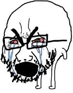 angry arm crying head leg open_mouth selfish_little_fuck stubble variant:cryboy_soyjak // 841x1068 // 26.4KB