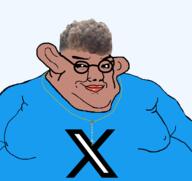 black_sclera christianity cross fat glasses merge mutt necklace rosary series:x_inmigrants smug subvariant:branigger twitter variant:brandon variant:chudjak x zoomer zoomer_hair // 1675x1583 // 325.8KB