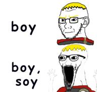 2soyjaks award blond closed_mouth concerned ear excited glasses hand hands_up looking_to_the_right nate variant:soyak // 582x550 // 98.3KB