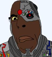 angry big cyborg droid droyd george_droyd george_floyd lips nigger red_eye series:saint_floyd subvariant:muttson variant:cobson variant:meximutt yellow_sclera // 775x849 // 33.6KB