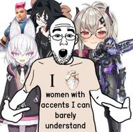 glasses op_is_a_retarded_lazy_faggot_for_not_tagging_his_own_shit overwatch saruei soyjak stubble tenma variant:shirtjak vtuber widowmaker // 1088x1080 // 509.3KB