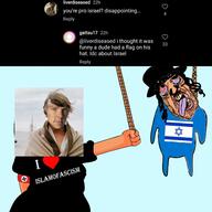 benedict_cumberbatch comment gattsu hanging instagram israel judaism kike low_effort luke_skywalker soyjak star_wars swastika total_kike_destruction youtube youtuber // 3240x3240 // 1.3MB