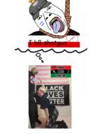 black_lives_matter bnwo countrywar dildo faggot german_empire hanging kaiser kris_kane mannequin nigger nsfw pickelhaube queen_of_spades shotgun thinking transgender_flag variant:gapejak // 1562x2000 // 848.9KB