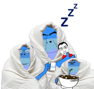blue_skin calm cup drinking drinking_straw sleeping subvariant:chuddy subvariant:wholesome_soyjak variant:chudjak variant:cobson variant:gapejak variant:impish_soyak_ears // 1463x1375 // 1.1MB
