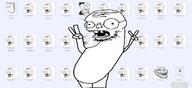 catalog full_body glasses god peace_sign soyjak spam stubble variant:ailased_nigger // 1846x844 // 212.7KB