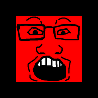 flash_game fusion glasses open_mouth variant:markiplier_soyjak video_game world's_hardest_video_game // 512x512 // 5.6KB
