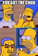 blue_hair meta:tagme millhouse text the_simpsons variant:chudjak yellow_skin // 398x582 // 75.4KB