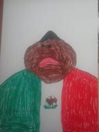 drawing fat flag:mexico irl lips mexico obese paper satoko_houjou(namefag) variant:meximutt white_skin // 1536x2048 // 124.2KB
