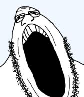 front_facing glasses mouth open series:team_fortress_soyjaks soyjak stubble template transparent_background unslopjakked variant:hoovysoy // 584x666 // 15.9KB