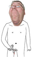 bernd_schmidt closed_mouth glasses nsfw penis scissors smile subvariant:wholesome_soyjak variant:gapejak // 1000x1671 // 325.1KB