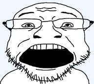 artist:sisa9000 beard gape glasses looking_up mouth open series:remastered_soyjaks stubble template transparent_background variant:coinjak wide wide_mouth // 1118x1000 // 29.7KB