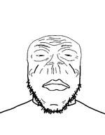 deranged eyebrows forehead_lines nose series:fusionjaks splice splicejak subvariant:chudplier subvariant:jerome subvariant:redrawn_chudplier subvariant:redrawn_plier variant:fuggen_jerdee variant:its_out_get_in_here variant:markiplier_soyjak variant:ukmutt // 900x1150 // 24.4KB