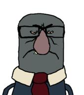 angry big_mose cartoon cartoon_network clothes puppet subvariant:euromutt suit the_amazing_world_of_gumball // 594x669 // 12.0KB