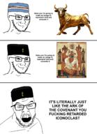 bull icon orthodox pagan variant:feraljak variant:soyak // 1280x1768 // 982.7KB