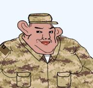 amerimutt camouflage clothes hat lips mutt pocket soldier star_of_david subvariant:chudjak_amerimutt united_states variant:chudjak // 1678x1580 // 1.4MB