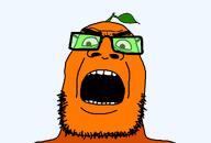 froot janny leaf orange_skin transparent_background variant:angrysoldier // 1336x907 // 23.5KB