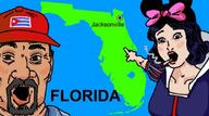 country cuba disney flag:cuba florida jacksonville map open_mouth pointing soy_parody united_states variant:two_pointing_soyjaks walt_disney_world welcome_to wow_mao // 1080x602 // 199.9KB