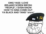 baseball_bat beret boots boots_and_braces britain british clothes communism crying hammer_and_sickle ira ireland singing skrewdriver smile total_nigger_death tranny transgender_flag trend:aryan tshirt variant:cobson variant:soyak watch // 960x720, 33.2s // 5.3MB