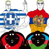 4soyjaks a10 armenia azerbaijan beard black flag:armenia flag:azerbaijan flag:greece flag:turkiye glasses greece nigger stubble subvariant:mexiwhore trend:aryan turkiye variant:cobbert variant:godjak variant:meximutt // 2120x2096 // 539.6KB