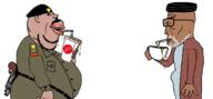 amerimutt arab black_sclera brown_skin clothes coffee fat gun hat iran iraq islam lips mustache obese obsessed obsession pepsi revolver ruhollah_khomeini saddam_hussein shitskin side_profile sinalco soda straw subvariant:euromutt subvariant:impish_amerimutt tea turban variant:impish_soyak_ears variant:markiplier_soyjak // 1511x702 // 478.8KB