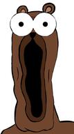 bear biz_(4chan) bobo cryptocurrency open_mouth soyjak variant:james_youniverse // 1088x1944 // 97.7KB