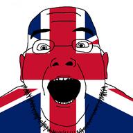 britain british doctor_who flag flag:united_kingdom glasses great_britain mouth_open open_mouth sarah_jane_adventures stubble united_kingdom variant:slitheenjak wrinkles // 721x720 // 33.7KB