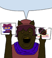 ack arm_hair bloodshot_eyes crying distorted holding_object jimbo_(namefag) jimbo_lost meta:namefags nigger niko_(oneshot) oneshot oneshot_pedo_nigger paper pixel_art rope speech_bubble subvariant:chudfaggot suicide trend:slopjak variant:alicia variant:bernd yellow_sclera yellow_teeth // 949x1061 // 156.9KB