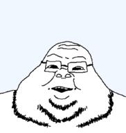 Variant:dojak fat laughing neckbeard new_variant reddit redditard smile smug stubble // 970x1024 // 15.2KB