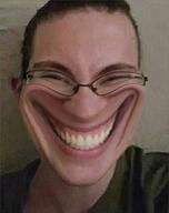 clothes distorted glasses green_shirt grin hair irl meta:nas patrick_crusius subvariant:chudjak_front variant:chudjak // 496x628 // 313.2KB