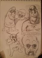 5soyjaks angry arm bald clothes crying drawing ear flapjack glasses gynaecomastia hair internet_is_leaking irl nate oekaki ominous open_mouth paper pedophile pencil peter_scully rape_(tobacco) selfish_little_fuck smile stubble subvariant:doctos subvariant:hornyson text traditional_media variant:cobson variant:cryboy_soyjak variant:pissluffare variant:smugjak variant:unknown // 1176x1600 // 135.8KB