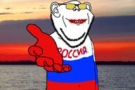 background big_z cyrillic_text ear glasses hand looking_at_you russia smile soyjak stubble sunglasses variant:impish_soyak_ears // 1200x800 // 519.0KB