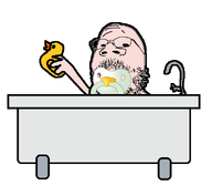 baby babyjak bathtub pacifier rubber_duck transparent transparent_background variant:gapejak // 577x502 // 40.5KB