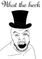 clothes hat jeck monocle monopoly open_mouth stubble text top_hat variant:feraljak // 1000x1388 // 262.2KB