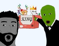 3soyjaks amphibian anime frog gigachad nas:gigachad nas:pepe nintendo nintendo_switch pepe pepe_the_frog touhou variant:soyak variant:two_pointing_soyjaks video_game // 750x593 // 155.3KB