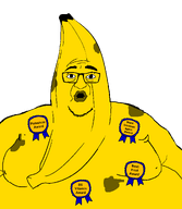 award banana branigger english_text fat food fruit glasses obese potassium stubble text variant:meatmutt // 1550x1785 // 141.8KB