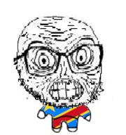 bald country flag flag:congo glasses stubble subvariant:fun_sized_feraljak variant:feraljak // 166x177 // 20.7KB