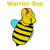 Warrior-Z(user) animal artist:Astrofene beard bee blue_eyes bug full_body glasses god_of_war kratos open_mouth smile soyjak stubble subvariant:mexiaryan variant:meximutt video_game wing // 1000x1000 // 249.0KB