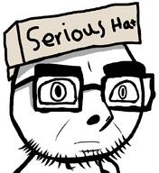 art closed_mouth drawfag glasses redraw series:toonz serious serious_hat smile stylized subvariant:toon_cobson variant:cobson // 946x1032 // 123.9KB