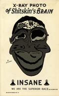 adolf_hitler black_skin bloodshot_eyes brown_troonjak crying dark_hair deformed distorted doll_(user) ear eyebrows glasses hair jartycuck kuz lesotho lips looking_at_you mokorotlo monochrome mustache no_stubble nose onion poster propaganda propaganda_poster rent_free shitskin smile soybooru subvariant:jartycuck subvariant:muscular_chud swastika text variant:chudjak variant:feraljak variant:soyak // 1080x1742 // 1.5MB