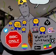 Warrior-Z(user) artist:Slvt4BIBISI award bbc bnwo gay gay_flag gay_sex lemon lemon_(user) meta:tagme namefags spade subvariant:spadeson variant:cobson // 1284x1256 // 693.6KB