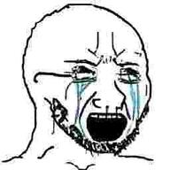 beard crying glasses meta:ai_generated open_mouth variant:soyak // 256x256 // 47.2KB