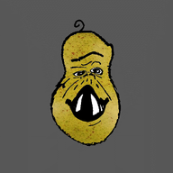 animated baby deformed food fruit mustache pear smile soyjak strobe subvariant:jacobson variant:a24_slowburn_soyjak // 579x670 // 169.7KB
