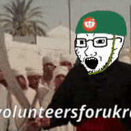 animated brown_skin clothes flag glasses gun hat helmet hohol hoholcaust indiana_jones irl logo meme movie oink open_mouth r_volunteersforukraine raiders_of_the_lost_ark reddit redditard russia russo_ukrainian_war shooting snoo soyjak stubble text ukraine variant:soyak white_skin // 248x166 // 2.4MB