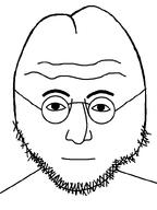 bald closed_mouth glasses john_lennon soyjak stubble variant:lennonjak // 600x800 // 7.8KB