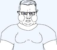 clothes double_chin fat glasses hair obese stubble subvariant:chudjak_front subvariant:muscular_chud subvariant:obese_chud template transparent transparent_background variant:chudjak // 1059x929 // 13.6KB