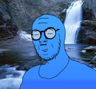 blue_skin calm closed_eyes closed_mouth clothes glasses smile soyjak stubble variant:paujak // 2087x1934 // 4.8MB