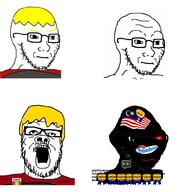 4soyjaks award black_skin deformed glasses kik malaysia meta:tagme nate open_mouth slopjak soyjak soyjak_party stubble variant:a24_slowburn_soyjak variant:soyak youtube // 926x997 // 94.1KB