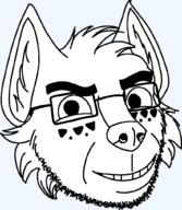 closed_mouth ear furry glasses grin soyjak stubble variant:cobson // 880x1009 // 35.1KB