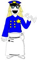 console cop officer police police_hat police_officer police_uniform star_(symbol) utubetrollspolice variant:soytan white_skin xbox yellow_hair // 1352x2196 // 210.2KB